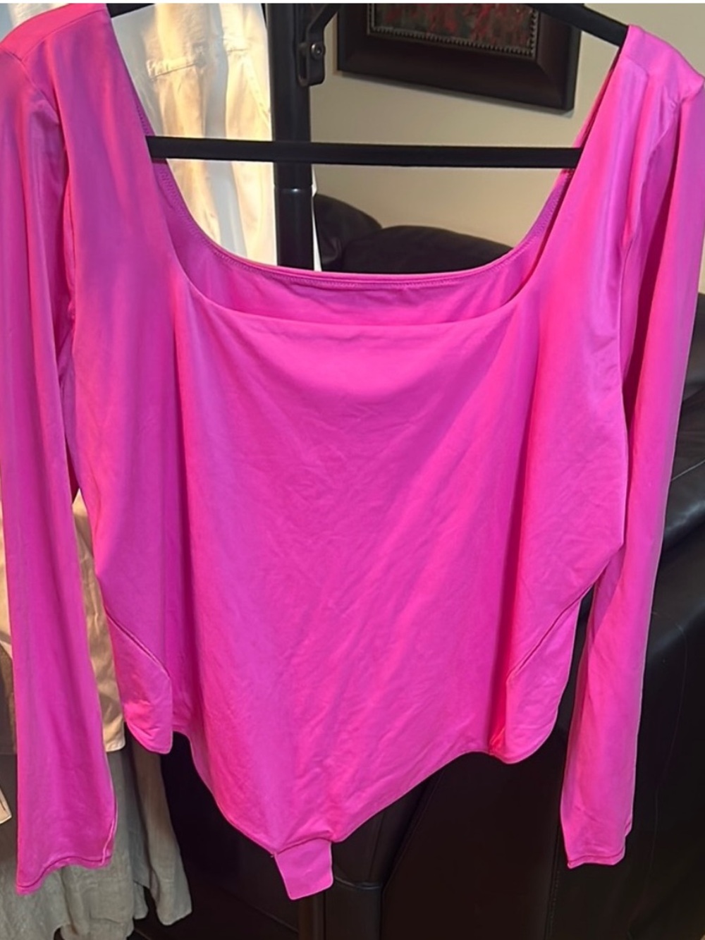 Lululemon Wundermost Ultra-Soft Nulu Square-Neck Long-Sleeve Bodysuit